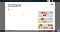 Desktop Screenshot of modayropainfantil.com